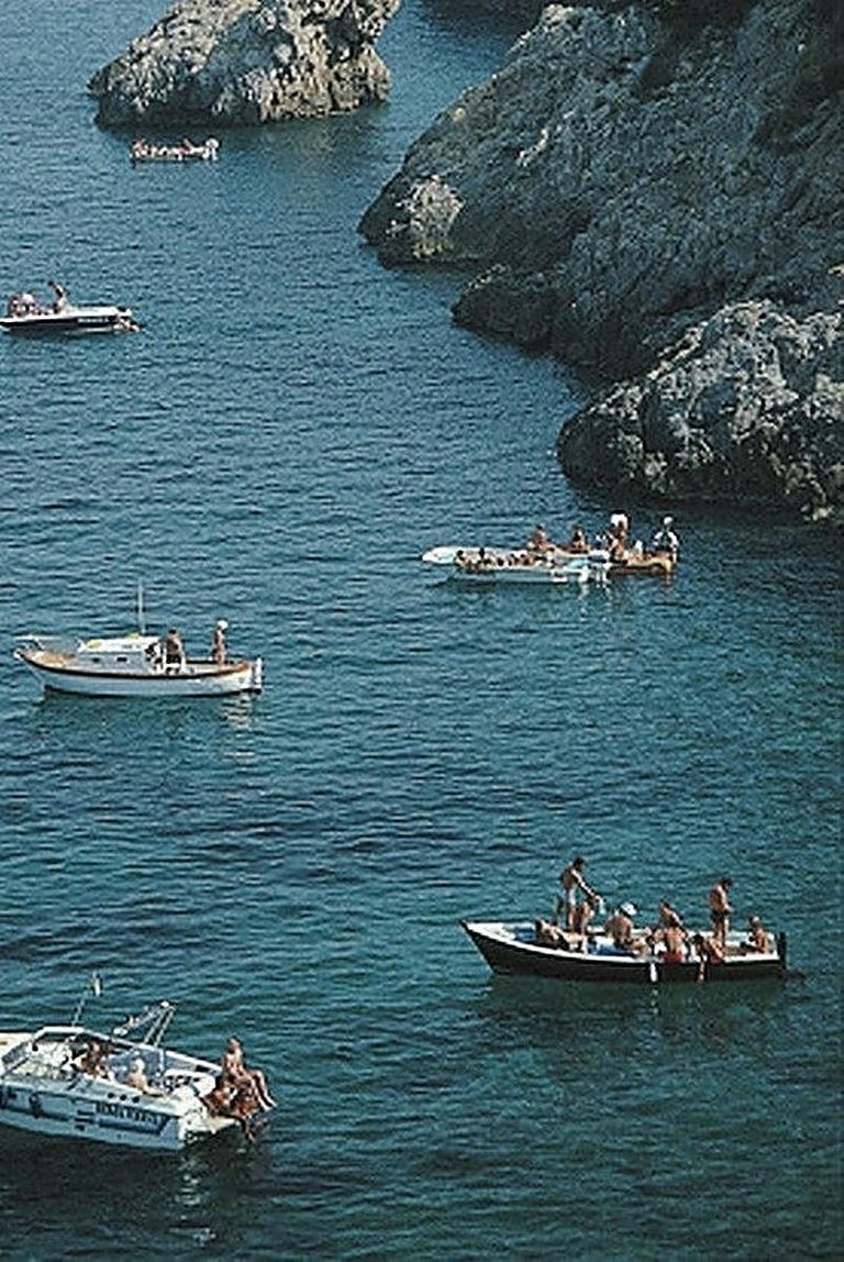 Slim Aarons Porto Ercole Boats Slim Aarons, 20th century, Italy