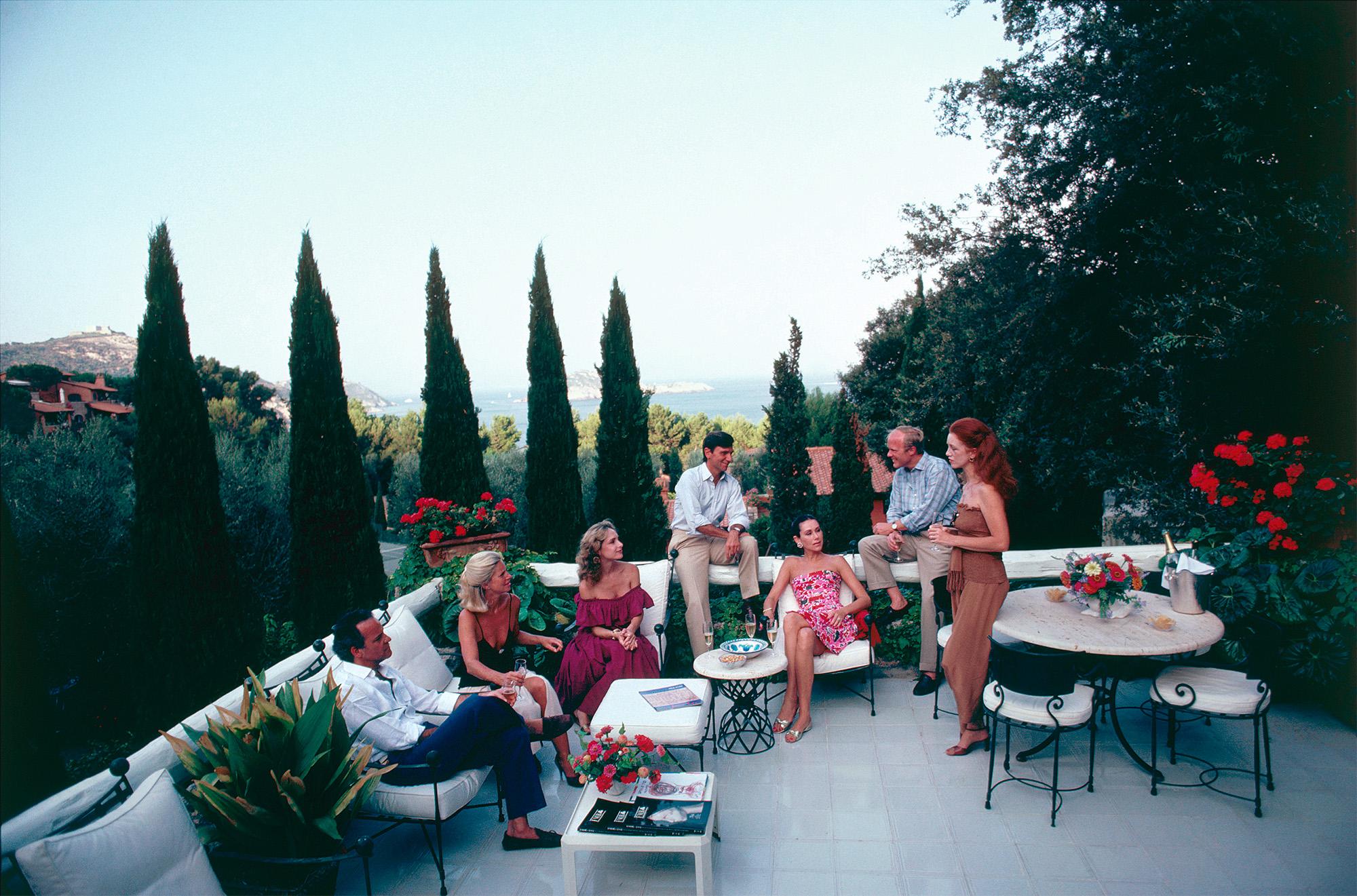 Slim Aarons Landscape Photograph - Porto Ercole, Estate Edition