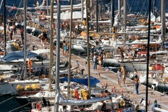 Porto Ercole Harbour - Photographie en édition limitée estampillée C-Type