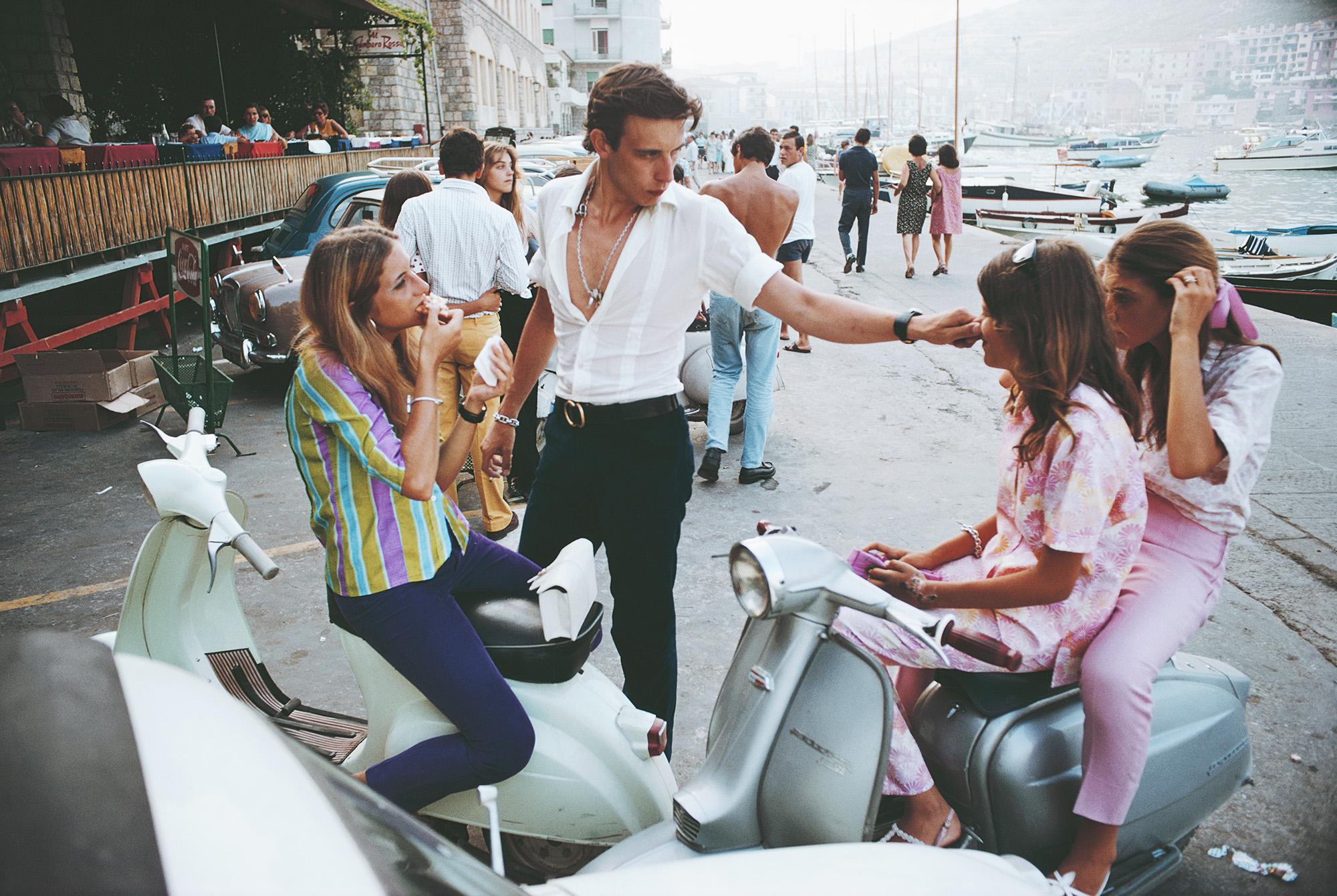 Porto Ercole Slim Aarons Estate Stamped Print