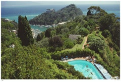 Portofino Villa 1977 - Slim Aarons Estate Stamped