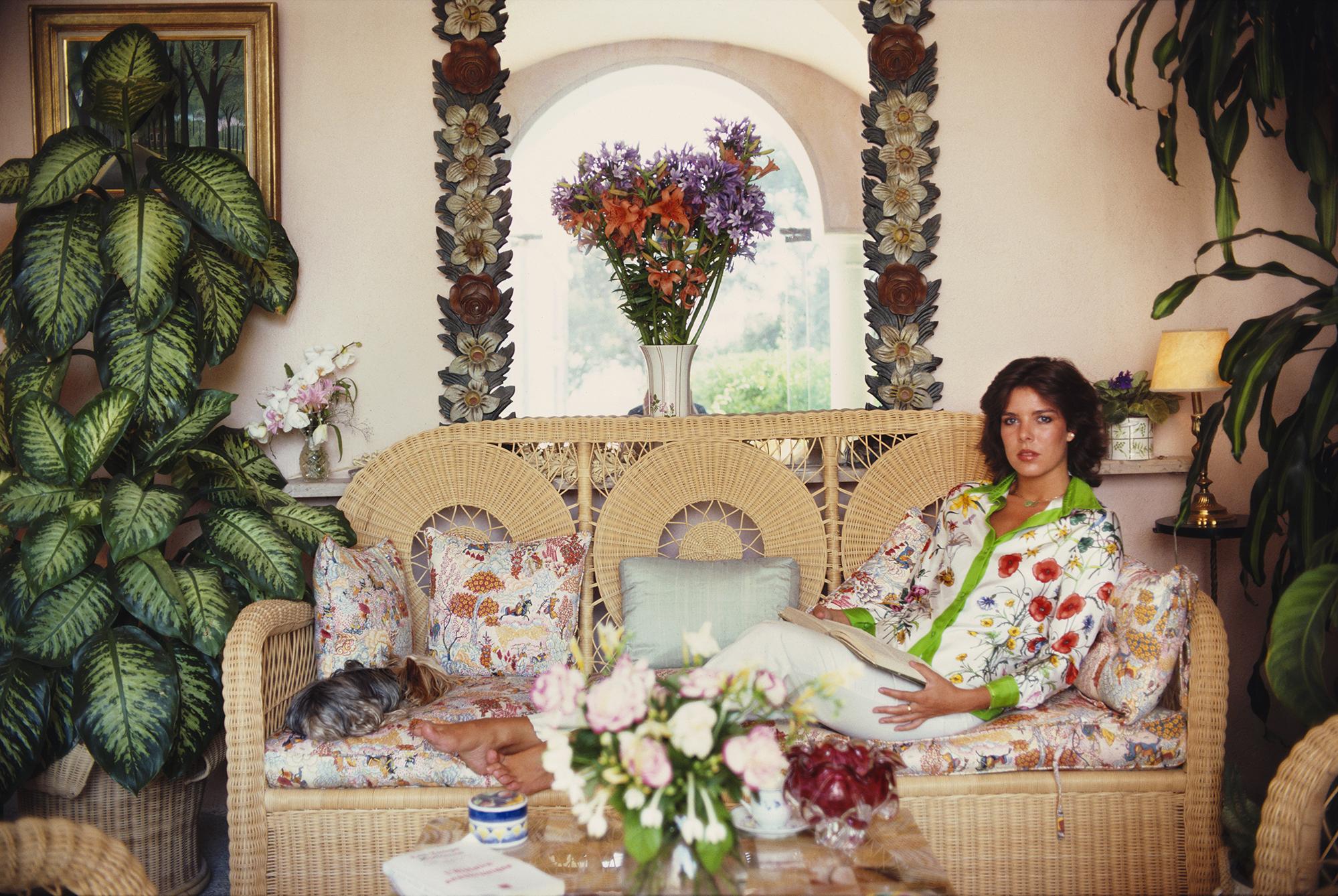 'Princess Caroline Of Monaco' Unframed Limited Edition Estate Stamped Print