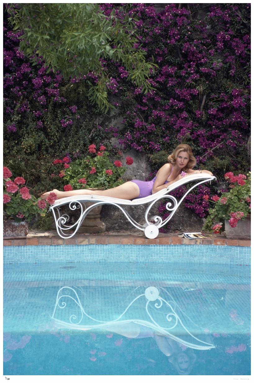 Princesse Pia 1980 - Slim Aarons Estate Stamped