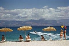 Vintage Private Island, Philippines Slim Aarons Estate Stamped Print