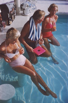 « Raquet Club Pool », 1961, Slim Aarons, édition limitée de succession