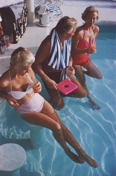 'Racquet Club Pool' 1961 Slim Aarons Limited Estate Edition