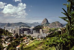 Aarons Rio C-Type Print of Sugarloaf Mountain, 1986, Estate-Stamped, 20x30
