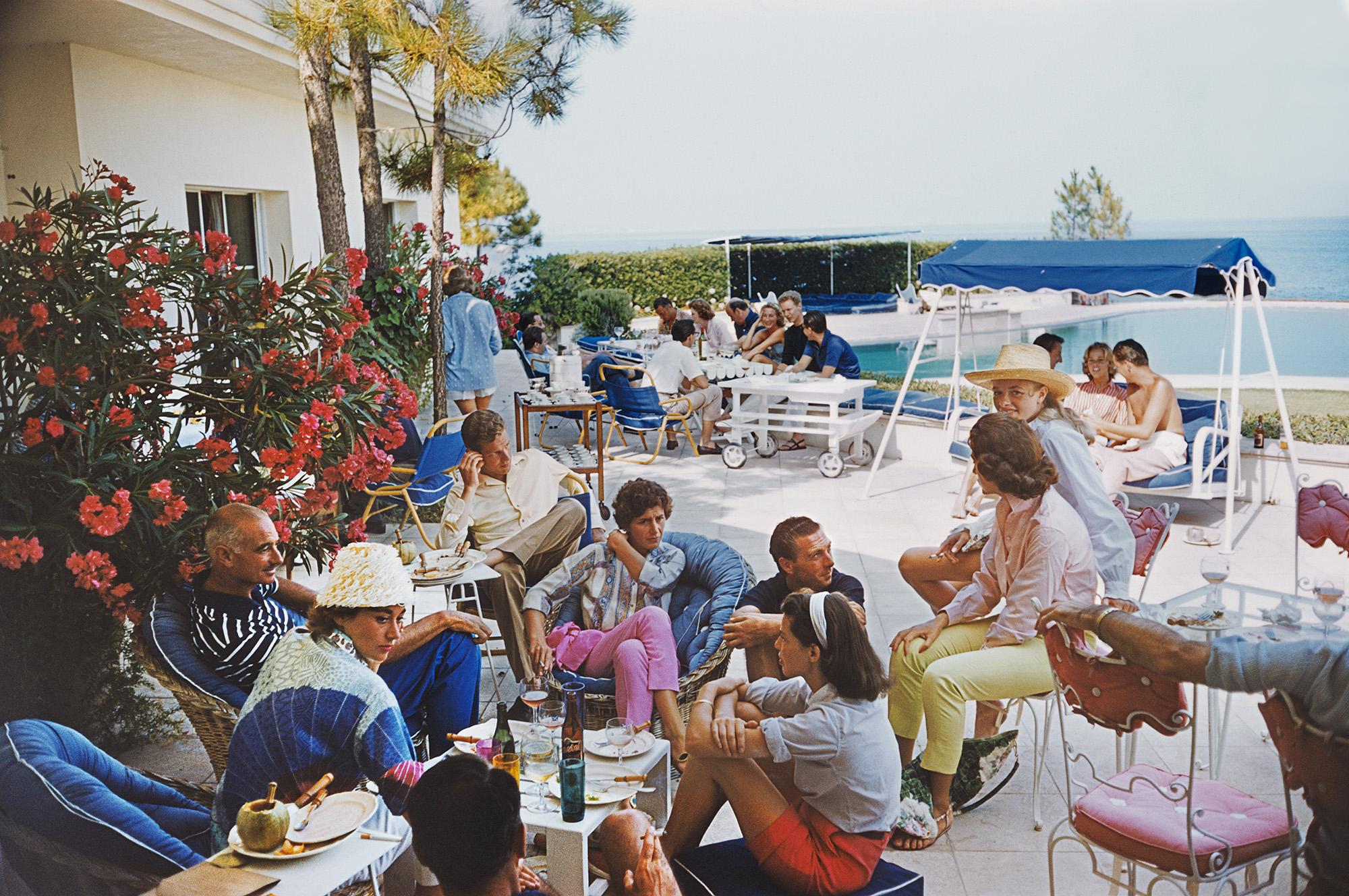 Riviera Crowd, Costa Azzurra, Edizione Estate, Fotografia in stile Mid-Century Modern