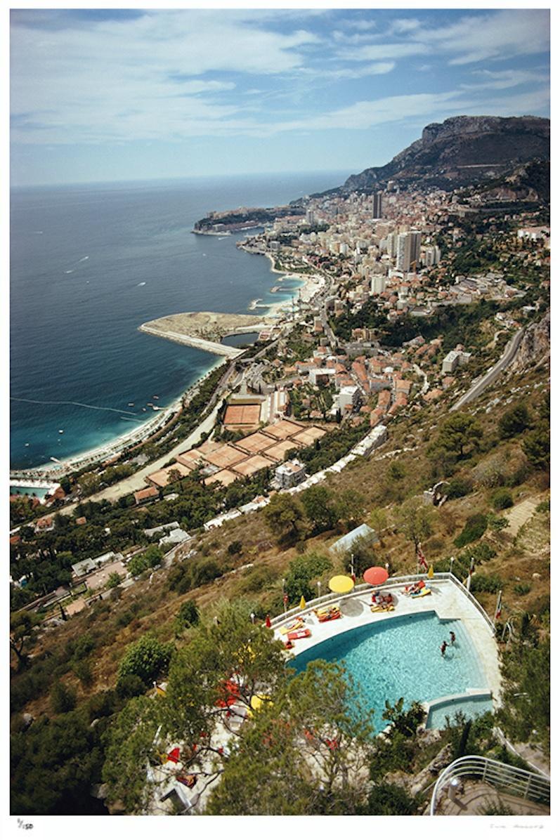 Roquebrune-Cap-Martin 1970 - Slim Aarons Estate Stamped