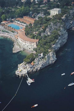 Roquebrune-Cap-Martin Slim Aarons - Impression estampillée de la succession