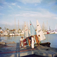 Dériveur, San Diego, édition « Slim Aarons Estate », photo de style « Mid-Century Modern »