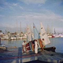 Sailing Dinghy Slim Aarons, Nachlass, gestempelter Druck