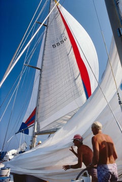 Sailing in Sardinia C-Type Print, Aarons Estate-Stamped, Edition of 150, 1978