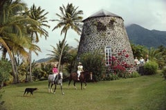 Saint Kitts and Nevis Slim Aarons Estate Stamped Print