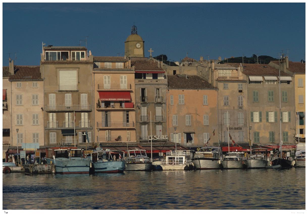 Saint-Tropez 1971 - Slim Aarons Estate Stamped
