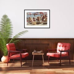 Saint-Tropez Beach Estate Edition Photograph, French Riviera