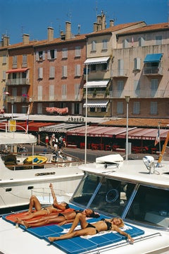 Saint-Tropez, Francia, Estate Edition, fotografia moderna del metà del secolo