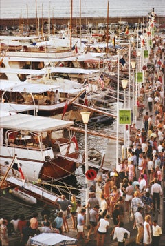 Saint-Tropez Seafront Slim Aarons Limited Estate Print