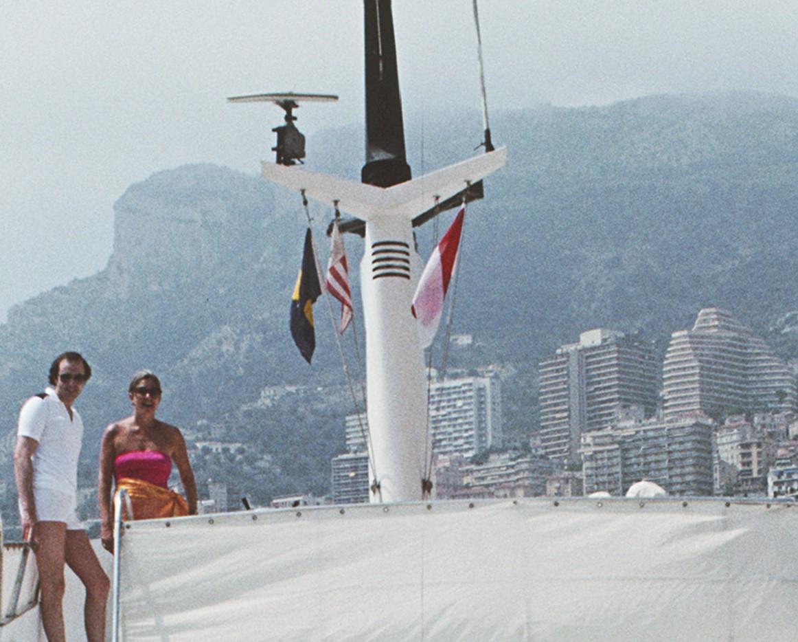 Scotti's Yacht, Montecarlo, 1981 - Veleros de lujo en Montecarlo en Mónaco en venta 2