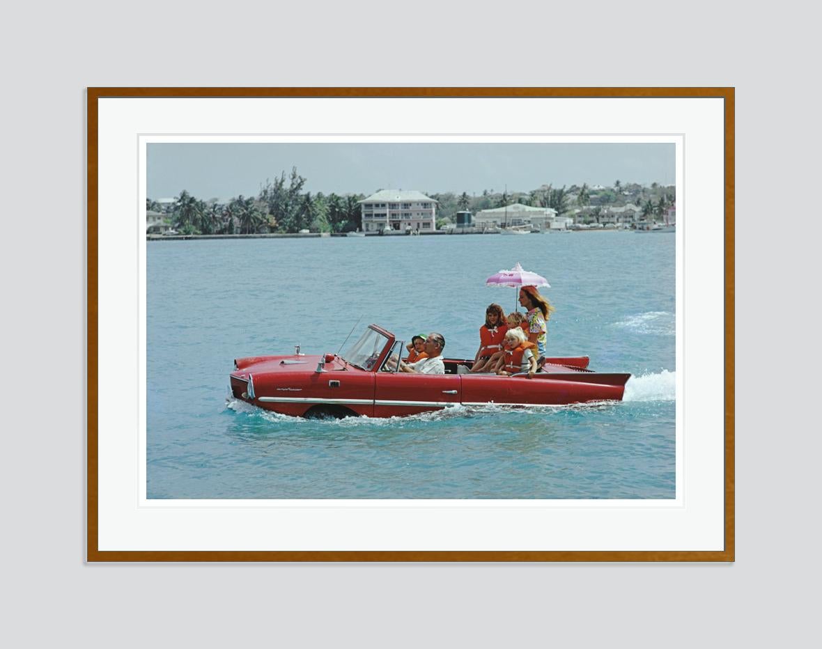 Sea Drive 1967 Slim Aarons Estate Stamped Edition  For Sale 1