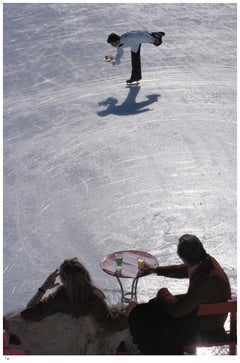 Skating Waiter 1978 - Slim Aarons Estate Stamped