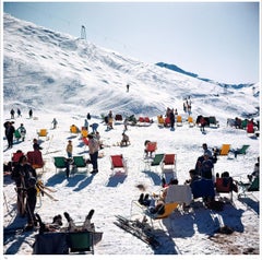Skiers At Verbier 1964 - Slim Aarons Estate Stamped