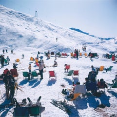Skiers at Verbier (Slim Aarons Estate Edition)