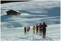 Skiers in Lech 1979 - Slim Aarons Estate Stamped
