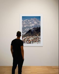 Skiers Relaxing at Cortina d'Ampezzo, 1982 (Unseen)