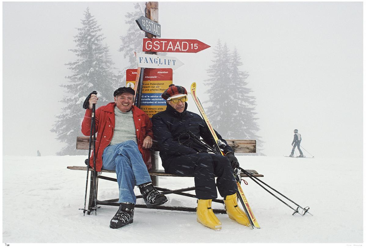 Vacances au ski - 1977 - Slim Aarons Estate Stamped