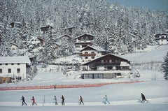 'Skiing In Seefeld' 1985 Slim Aarons Limited Estate Edition