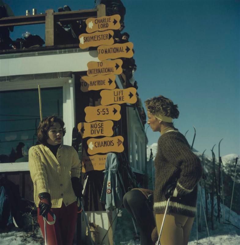 Skifahren in Stowe (1962) Limited Estate gestempelt - Giant