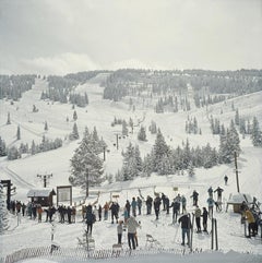 Vintage Skiing in Vail (1964) Limited Estate Stamped - Grande XL