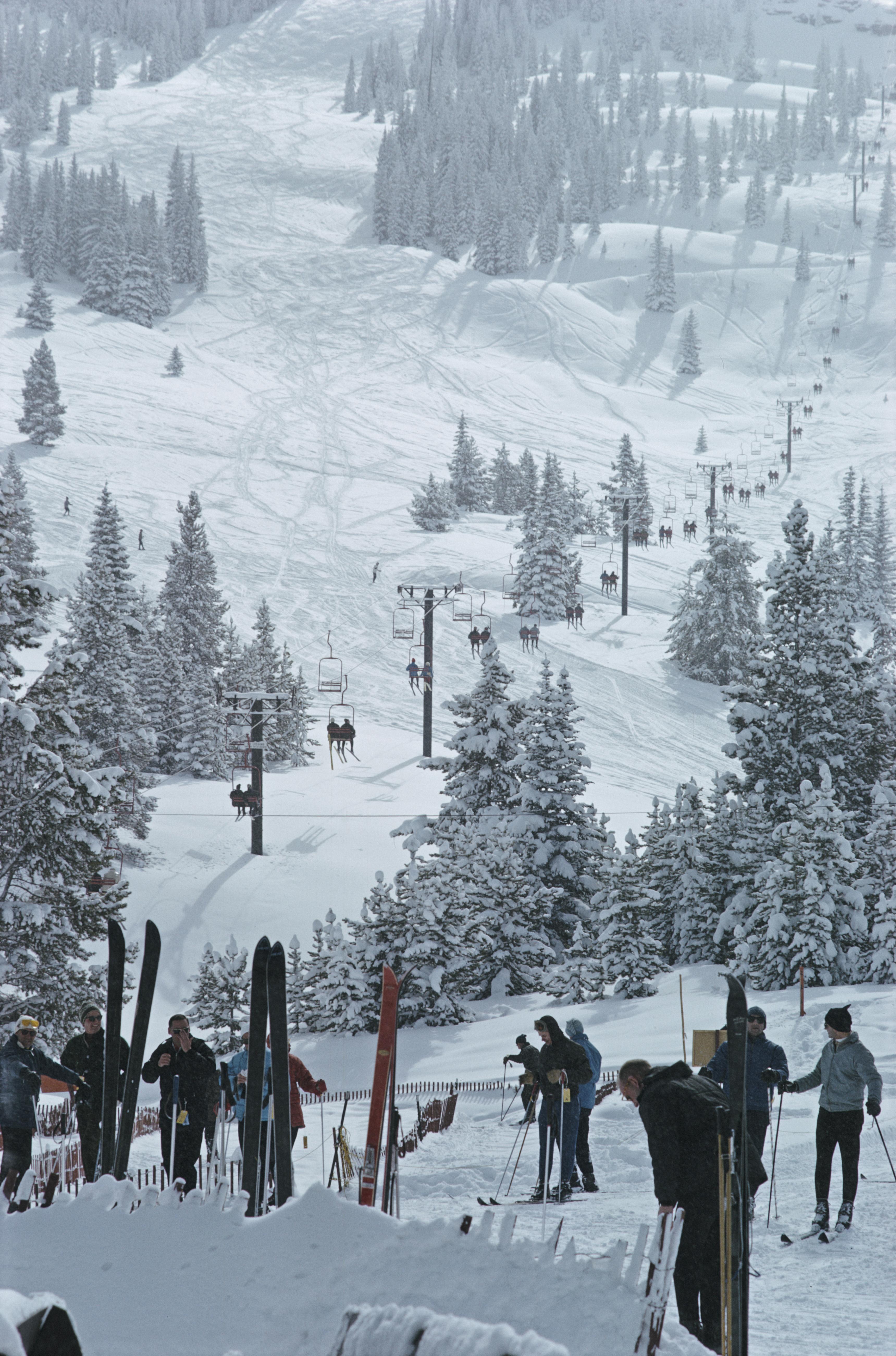 « Skiing In Vail » 1964, Slim Aarons, édition limitée