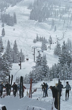 Vintage 'Skiing In Vail' 1964 Slim Aarons Limited Estate Edition