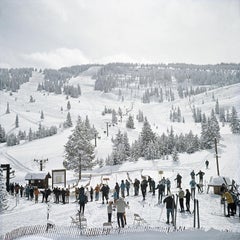 Skiing In Vail, Estate Edition, Mid-Century Modern Photograph