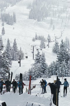 Skiing In Vail, USA, Estate Edition, Mid-Century Modern Photograph