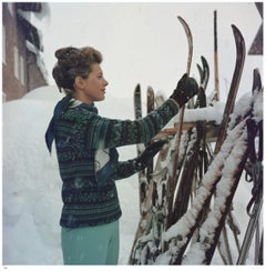 Skiing Princess 1964 - Slim Aarons Estate Stamped