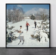 Les serveurs à ski" Slim Aarons
