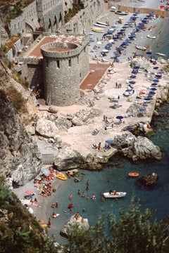 Slim Aarons, Amalfi, Italy (Il Saraceno, 1984) Saracen Tower
