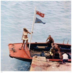 Slim Aarons 'Andros Island' Ungerahmte, limitierte und gestempelte Ausgabe
