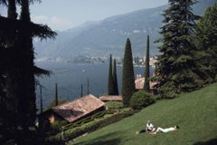 Vintage Slim Aarons 'At Home With The Montegazzas'