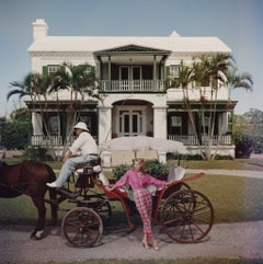 Vintage Slim Aarons - Bermudian Hostess - Estate Stamped