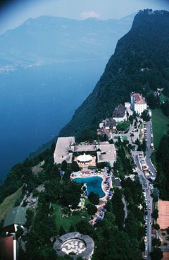 Vintage Slim Aarons, Burgenstock Hotel on Lake Lucerne (Estate Edition)