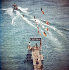 Vintage Slim Aarons 'Cannes Watersports at the Carlton' Mid-century Modern Photography