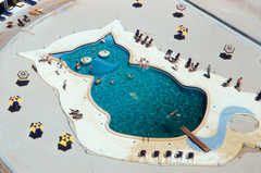 Slim Aarons Cat-Shaped Pool 1955 Official Limited Estate Edition
