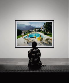 Slim Aarons 'Catch Up By the Pool' Kaufmann Desert House