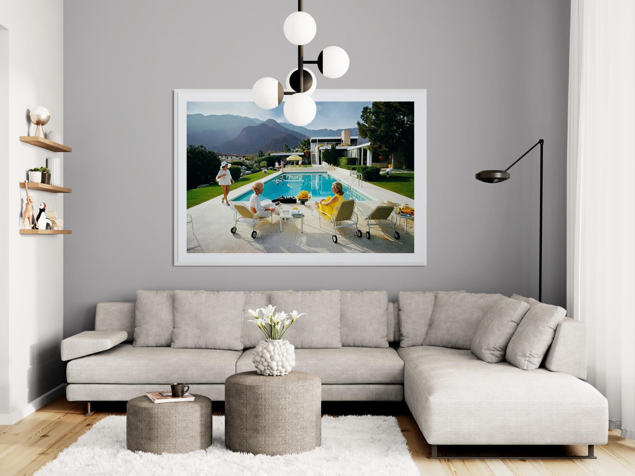 Slim Aarons « Catch Up By the Pool » Kaufmann Desert House en vente 2