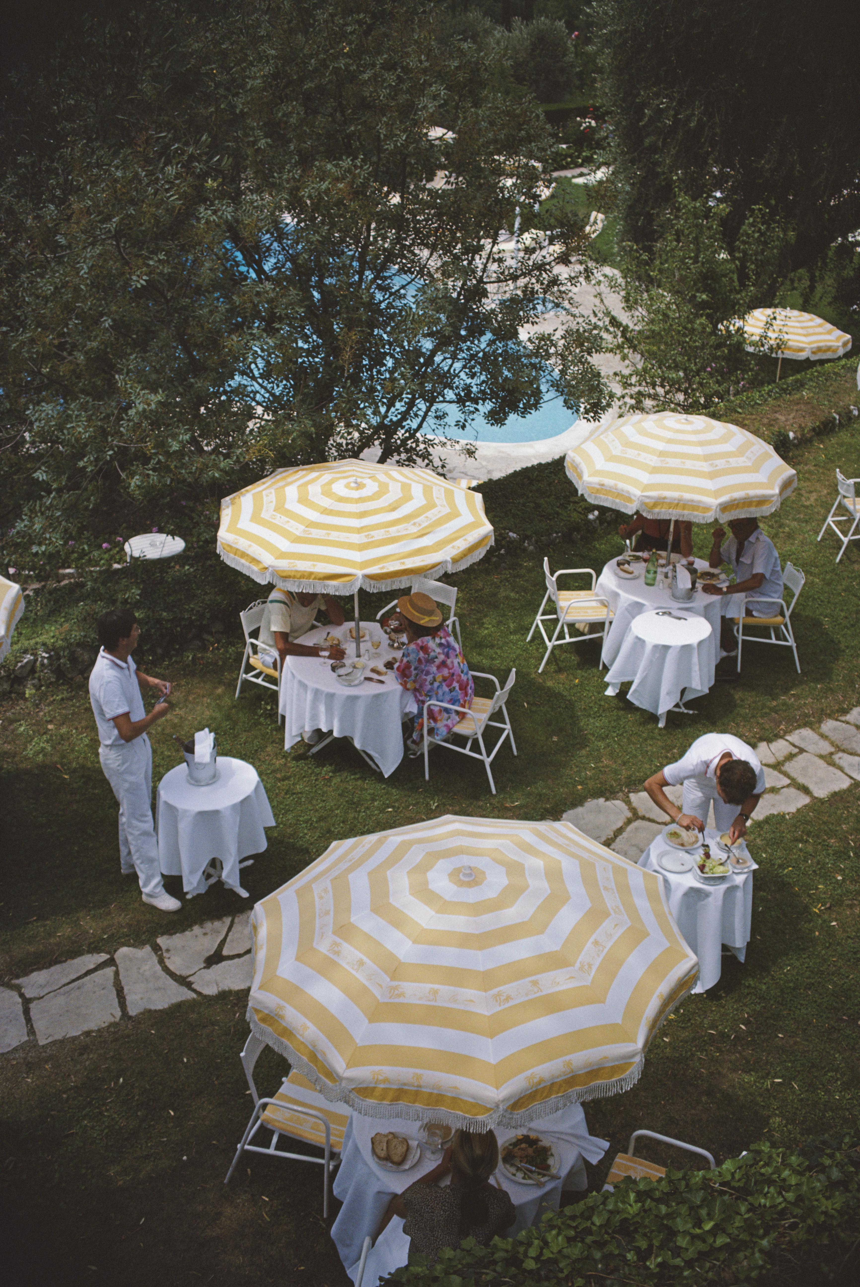 Slim Aarons 'Chateau Saint-Martin' 1986 Edizione Ufficiale Limitata della Tenuta