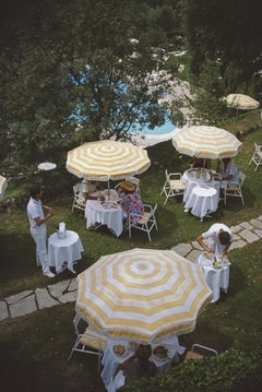 Slim Aarons 'Chateau Saint-Martin' 1986 Edición Oficial Limitada de Fincas